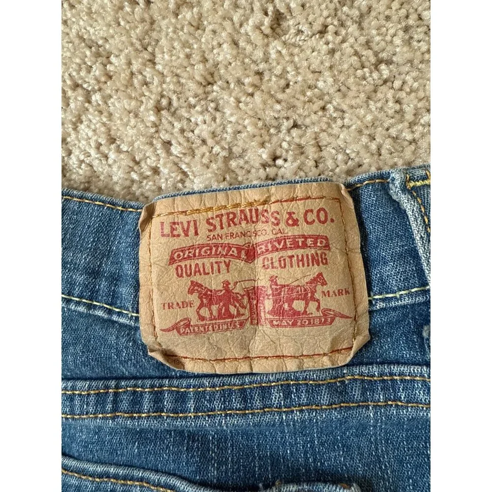 Levi's Womens Size 6 Low-Mid Rise Classic Bootcut Blue Jeans Western Cotton